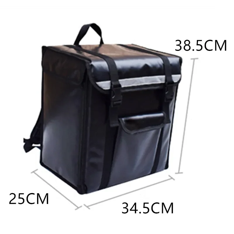 Professional 21L Takeaway Backpack Type Insulation Delivery Package Takeaway Pizza Bag Food Refrigerated Box Waterproof Suitcase