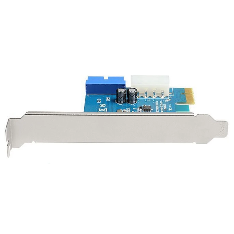 USB3.0 Expansion Card Front Large 4PIN+Small 20Pin Optical Drive/Floppy Drive Interface PICE To USB3.0 Adapter Card