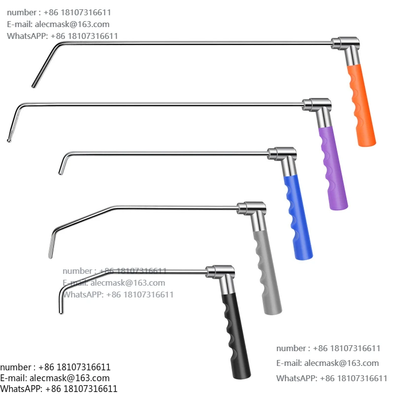 

Car dent repair crowbar set, adjustable handle, paint-free body sheet metal repair tool, crowbar
