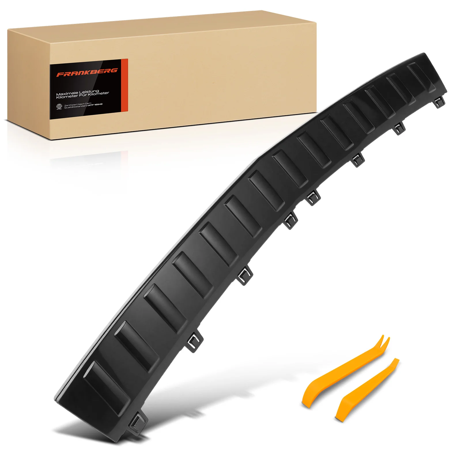 Frankberg 1x Zierleiste Stoßstange Hinten für Mercedes-Benz GLK-Klasse X204 2008-2015 A2048850011 2048850011 MB1190101