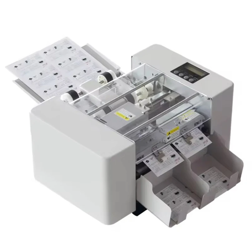 Auto Feeding Business Card Slitter/Business Card Die Cutting Machine/ Electric Name Card Cutter