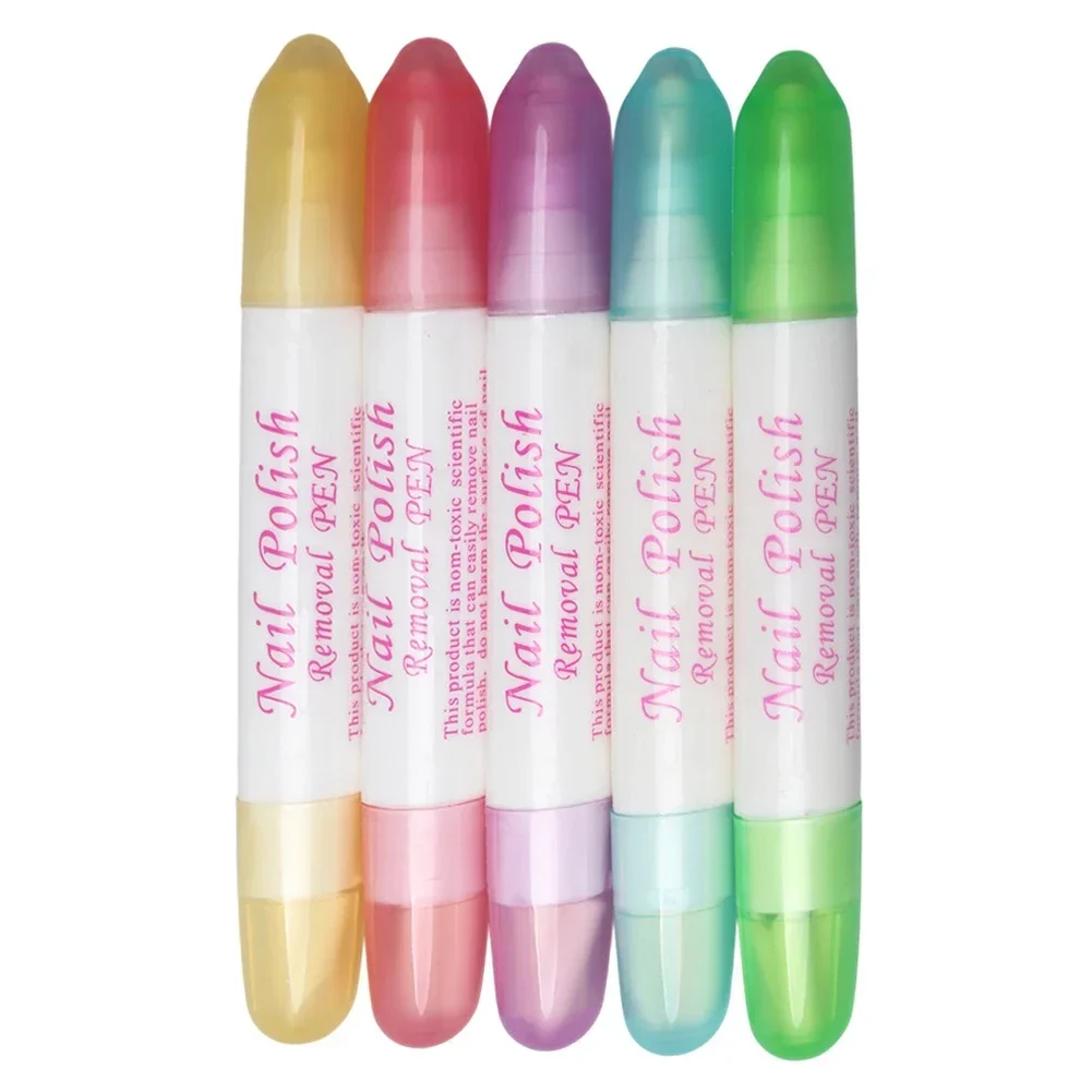 1 szt. Profesjonalny korektor do paznokci usuń błędy 3 porady korektor do paznokci Pen Cleaner wymaż narzędzie do Manicure Pen