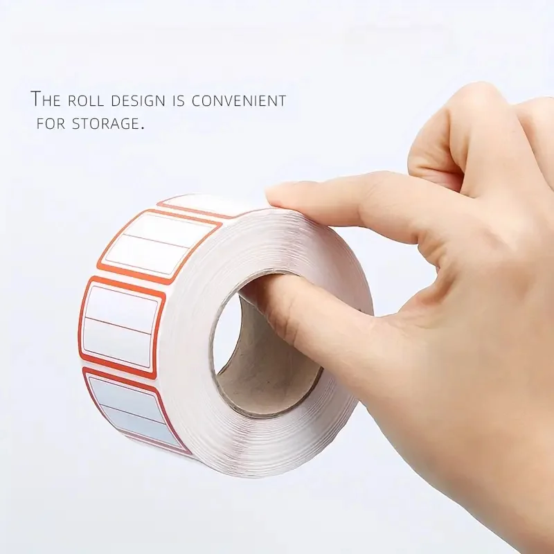 500Pcs Freezing Labels Stickers No Residue Peel Waterproof & Oil-Resistant Freezer Fridge Pantry Gift Tags Office Label Stickers