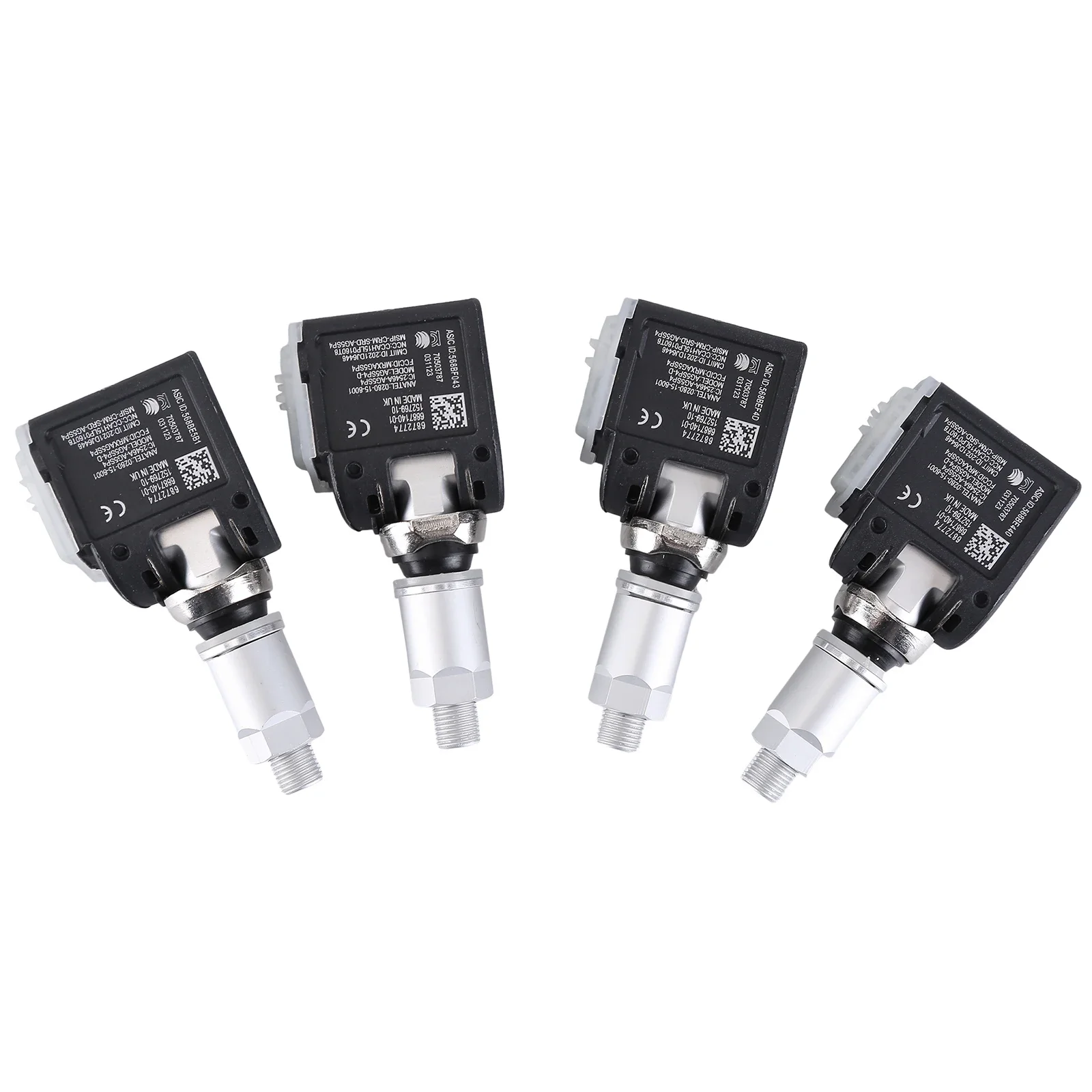 4x أجهزة استشعار ضغط الإطارات 36106872774 TPMS متوافقة مع BMW 3er G20 G21 5er G30 G31