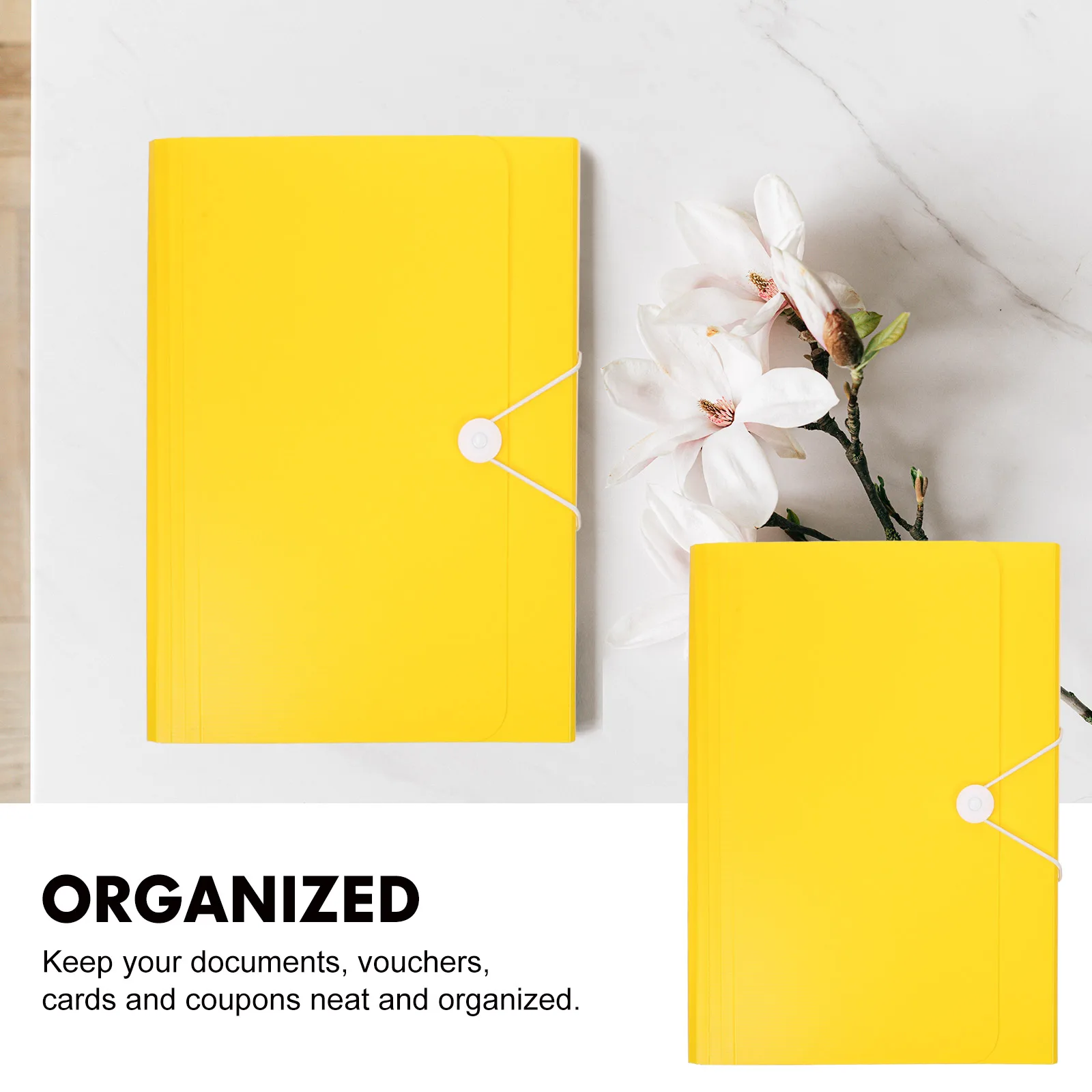 

Portable Accordion File Folder Document Organizer Plastic Paper Filing Folder Office Supply Receipt Coupon Organizer For Home