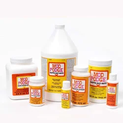 Mod Podge Matte gloss fluid painting glue board transfer dried flower seal Collage glue plaid Wood transfer glue dried flowe