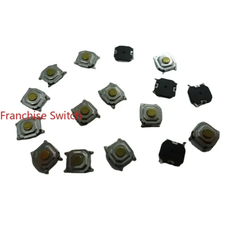 10PCS LCD Panel Key Switch Copper Head 4*4*1.5 Patch Touch  5.2*5.2