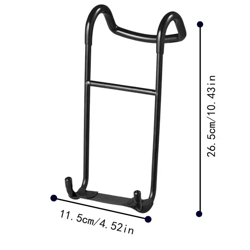 Dumbbell Spotter Hooks 2X Dumbbells Rack Attachments 225lbs Capacity Dumbbell Spotter Hanger Barbell Attachment for Shoulder