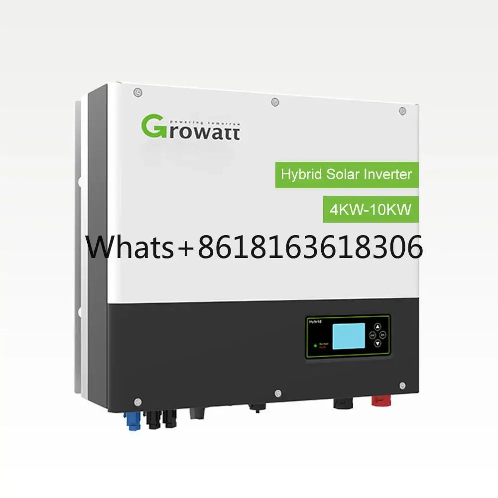 

Growatt 5KW 6KW 8KW 10KW Hybrid Inverter On/Off Grid Solar Three Phase