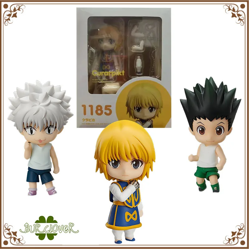 

Оригинальный HUNTER×HUNTER NENDOROID GON·FREECSS KURAPIKA, экшн-фигурки, игрушки для мальчиков/девочек/детей/Рождественский подарок