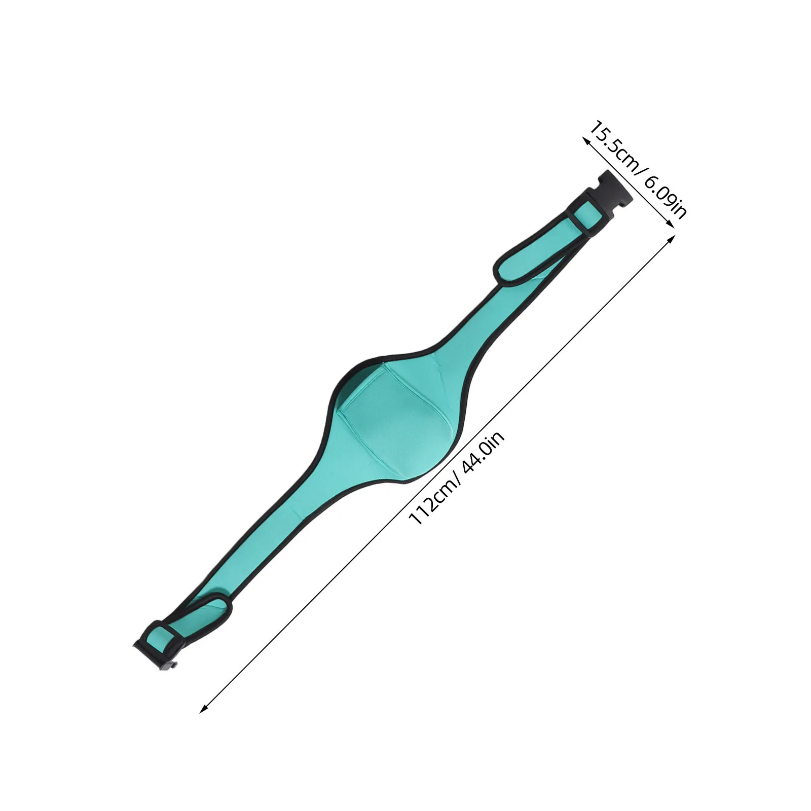 Neoprene Waist Belt Phone Holder Waterproof Dual Pocket Running Bag Belt for Fitness Yoga Workout Waterproof Waist Pouch