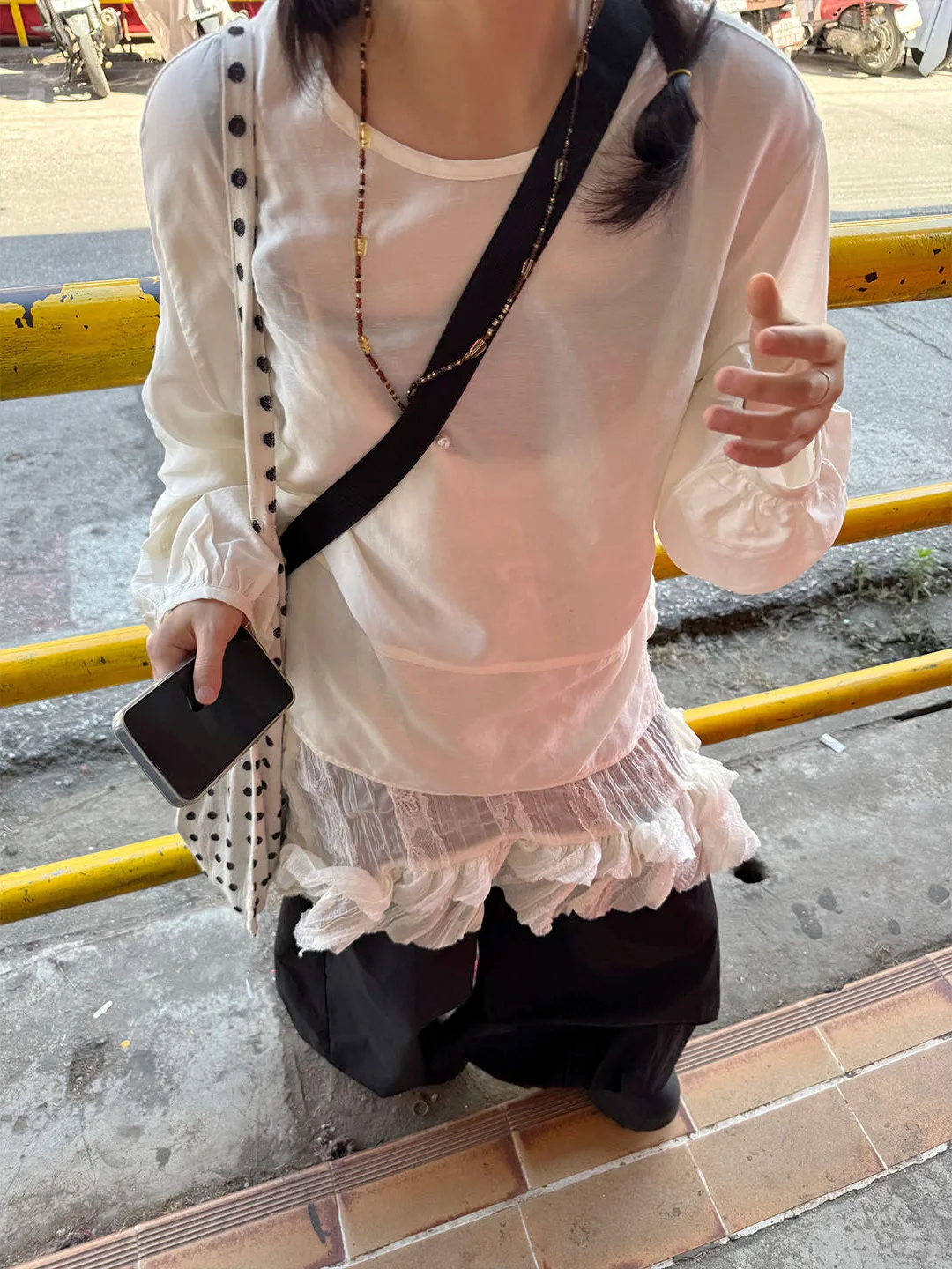 

Casual Loose Women's irt Versatile New Arrival Spring Summer Long Sve round Ne Breathable Comfortable Fem Top