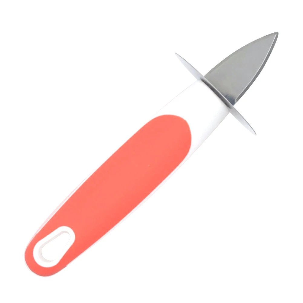 

Stainless Steel Oyster Knife Safe H Protection Non Slip H Cutting Seafood Kitchen Tool Shucker Clam Opener