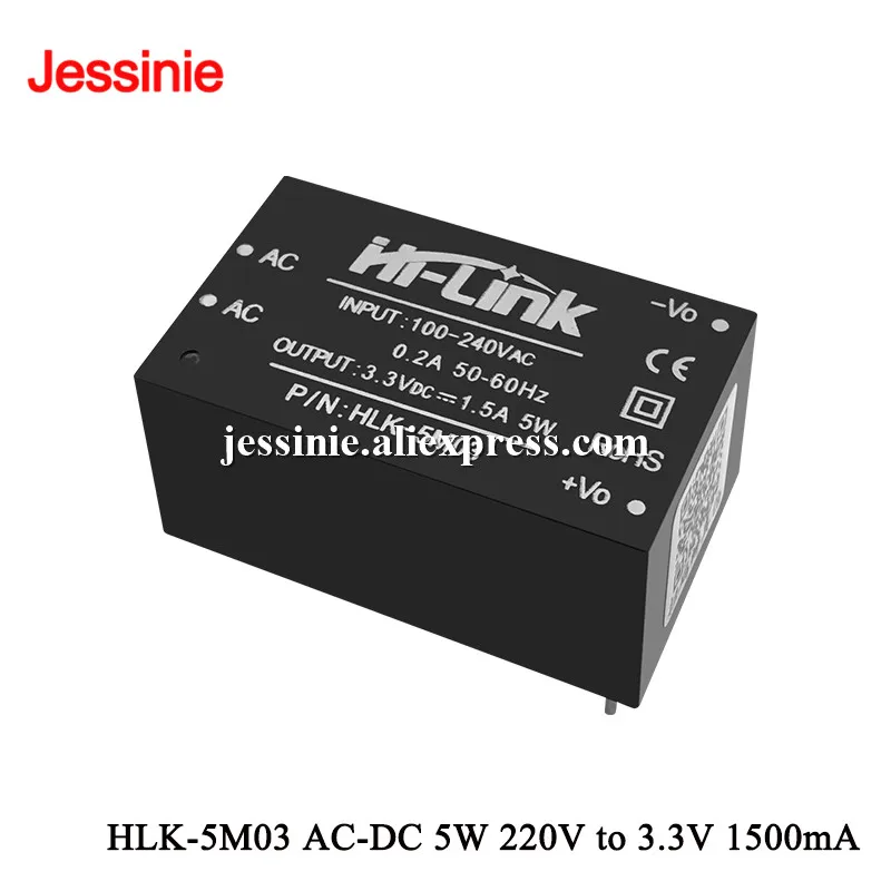 Hi-link DC-DC 5W Isolated Regulated Power Supply Module AC-DC 220V 24V/12V to 3.3V/5V/9V/12V/15V/24V VRB1205YMD 5M05 VRB2405YMD