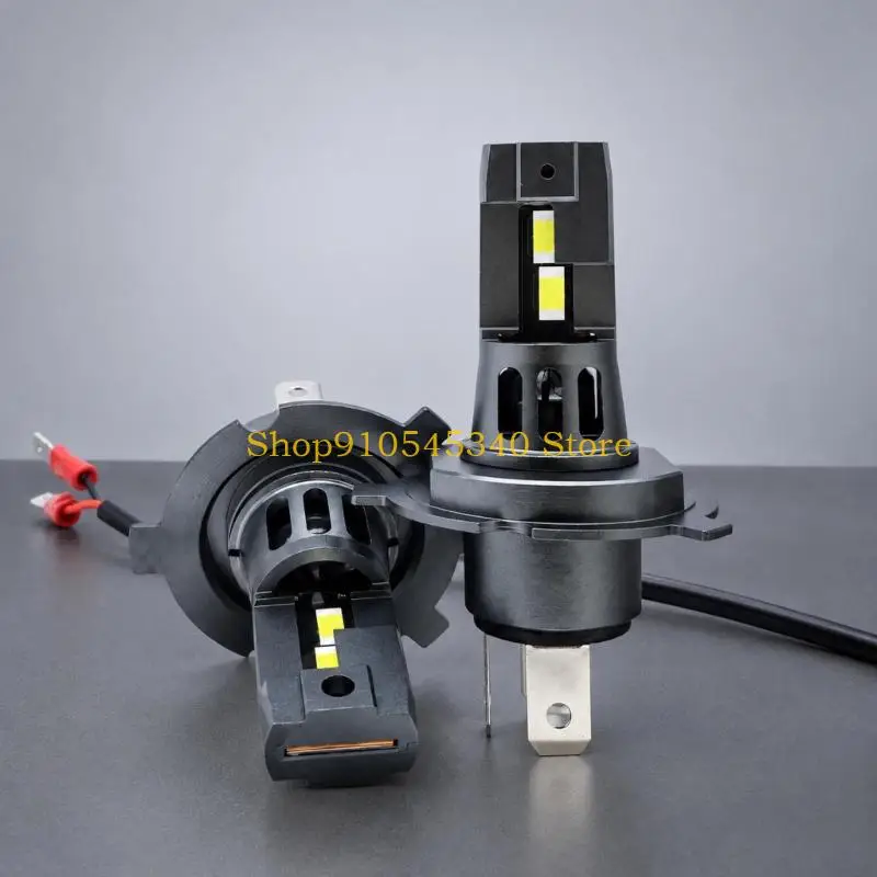 U2JA Aluminum Automotive LED Headlight Bulb with Integrated Components for H7 H1 H11