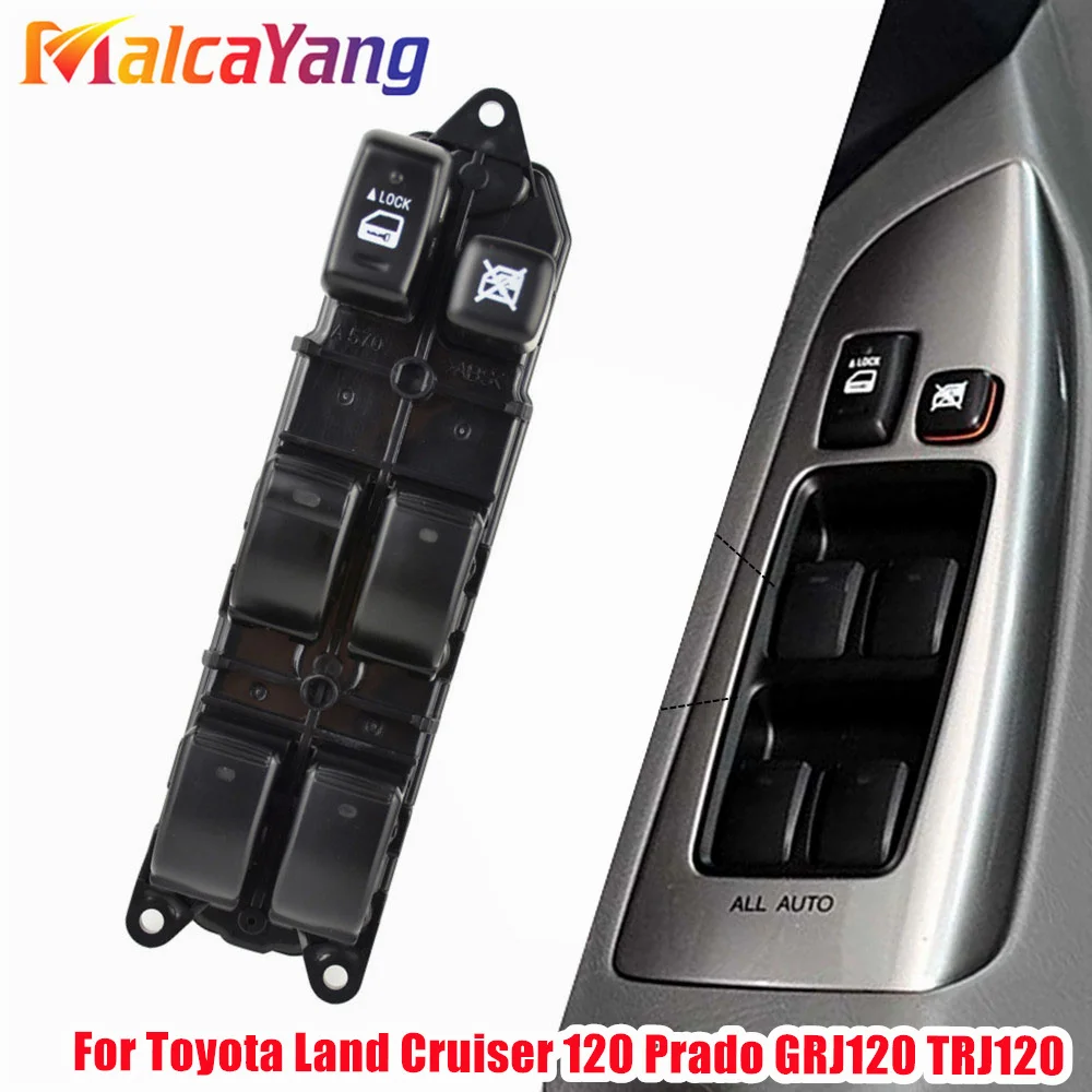 84040-60091 Electric Power Window Master Switch For Toyota Land Cruiser 120 Prado GRJ120 TRJ120 8404060091