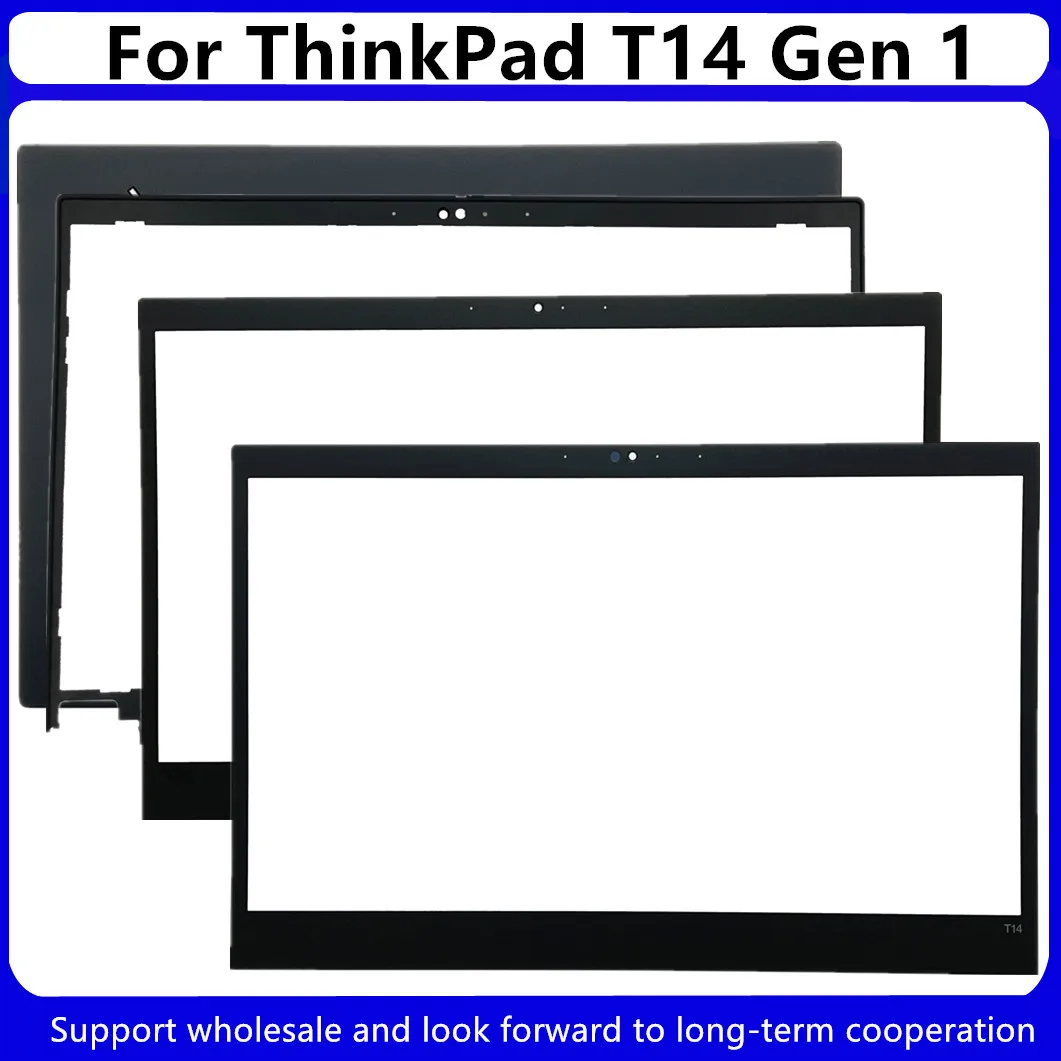 New For Lenovo ThinkPad T14 Gen 1 LCD Back Cover /LCD Front Bezel Sticker B Shell 02HK965 5B30S73490 5M11B94237