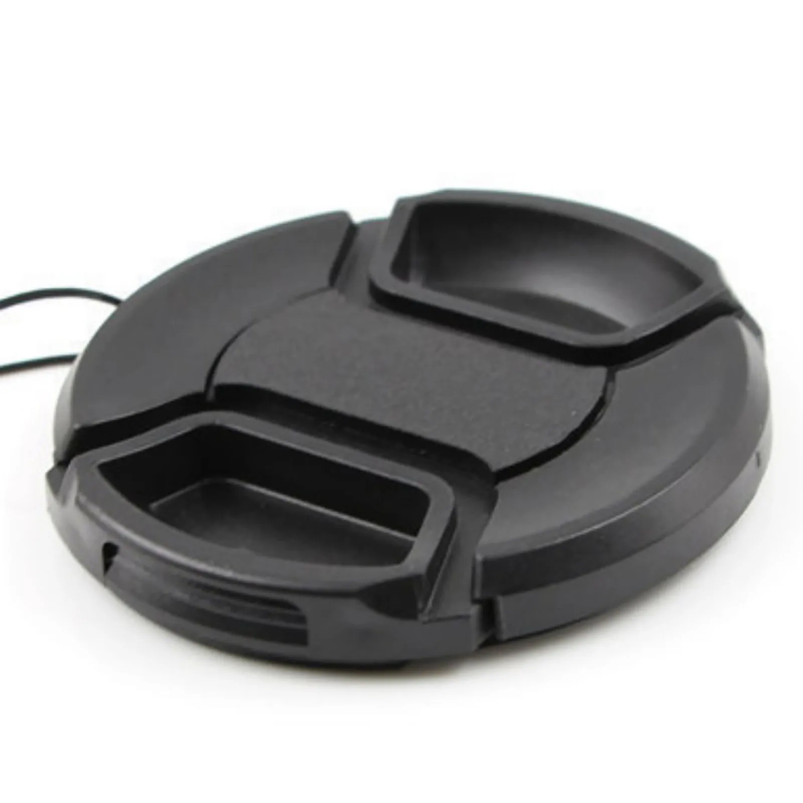 

Camera Front Lens Cover Camera Lens Cover Black ABS Protective 58mm Front Lens Cover for Replacement Lens Front Cover