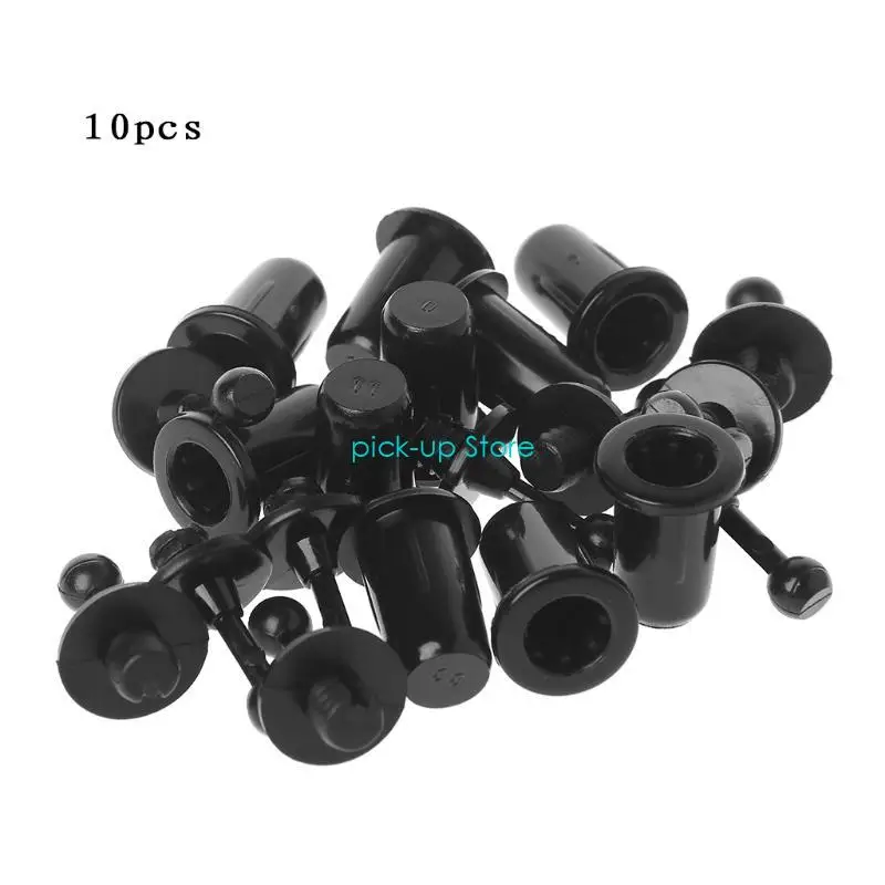 

Q5WA Plastic Ball and Socket Type Grill Guides Pegs 10 Pieces for Speaker Parts Buckle Screws Speaker Parts Accessories
