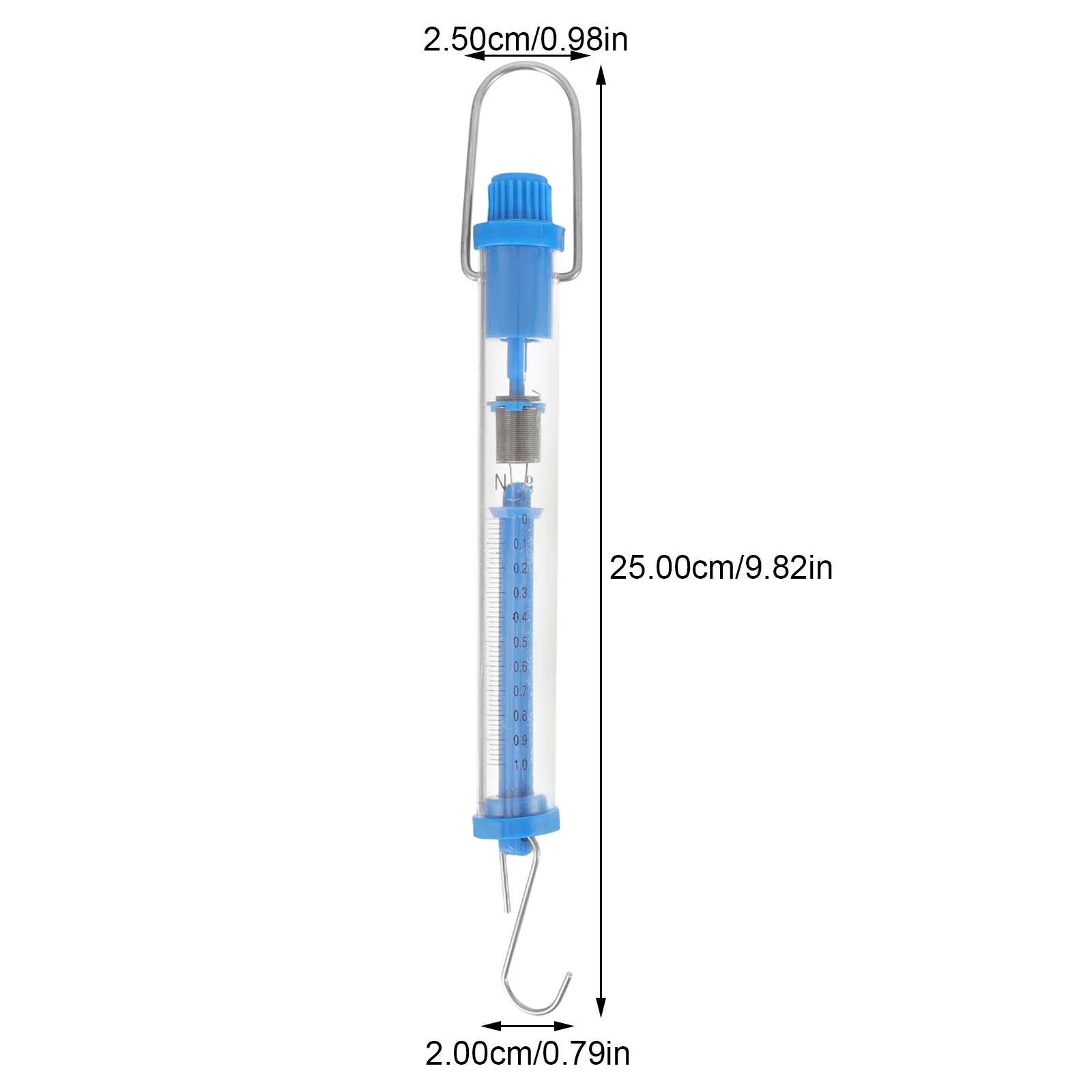 5 قطعة موازين الربيع العلمية مقياس مزدوج أداة قياس قوة نيوتن لتجارب معدات التدريس في مختبر الفصول الدراسية #3