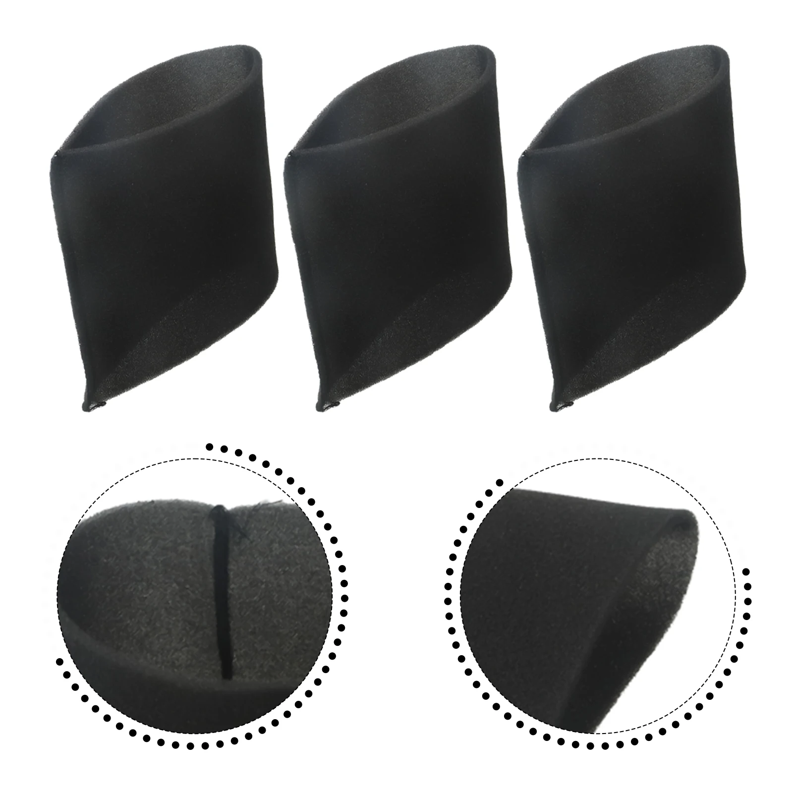 3pcs Foam Filter Replacement Set for Wet Dry Vacuum Cleaner BT Compatible with For VC 1250 Noise Reduction and Motor Protection