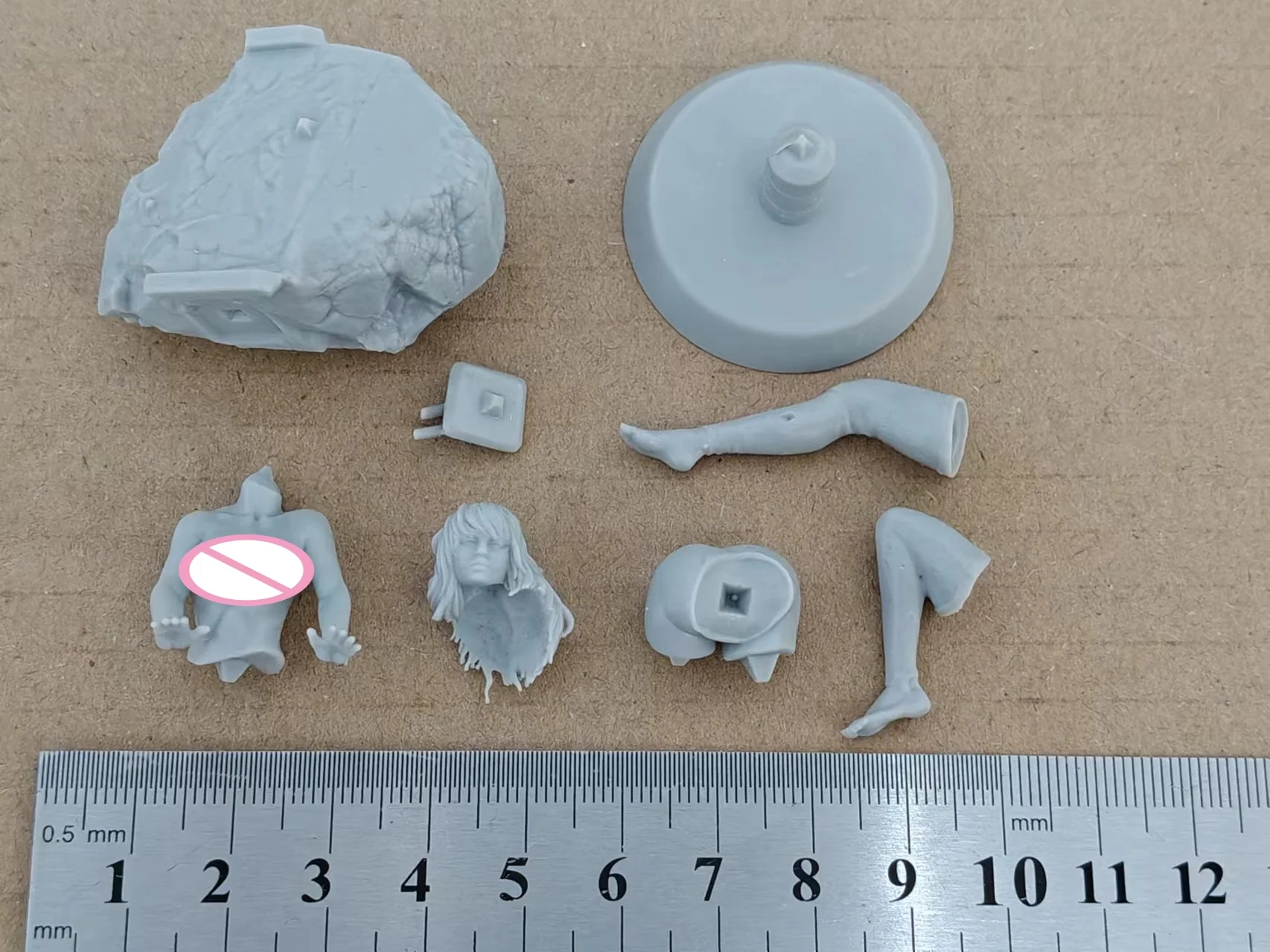 1/24 Schaal Hars beeldje Druuna Nsfw DIY Twee versies Model Kit Ongemonteerd Ongeverfd Sculptuur speelgoed