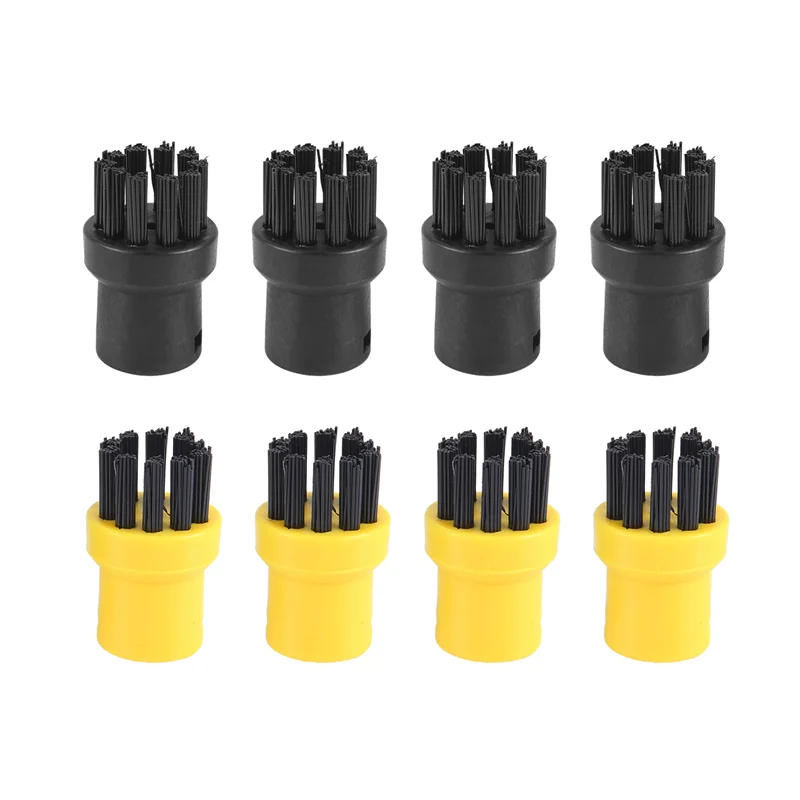 M04K 8 Pack Of Hand Tool Nozzle Bristle Brushes For Karcher SC1 SC2 SC3 SC4 SC5 SC7 Steam Cleaner