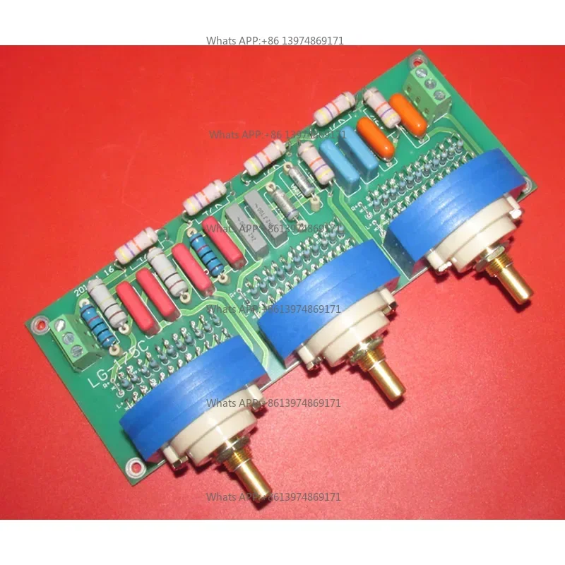 12-step step switch equipped with treble midrange bass attenuation tone control panel LG175C with low distortion