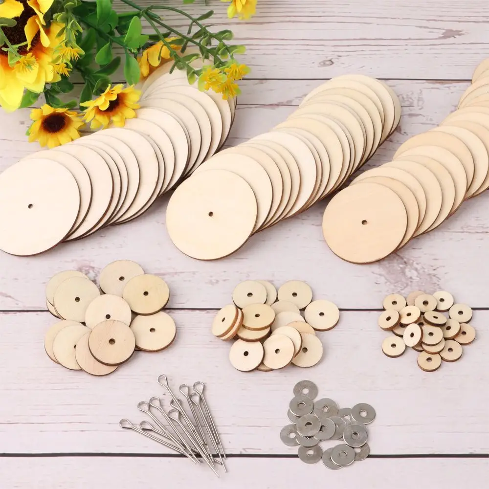 10 Sets 12 Sizes Manual Handmade   Toy Wood Joints Connectors Handicraft Accessory Doll Craft