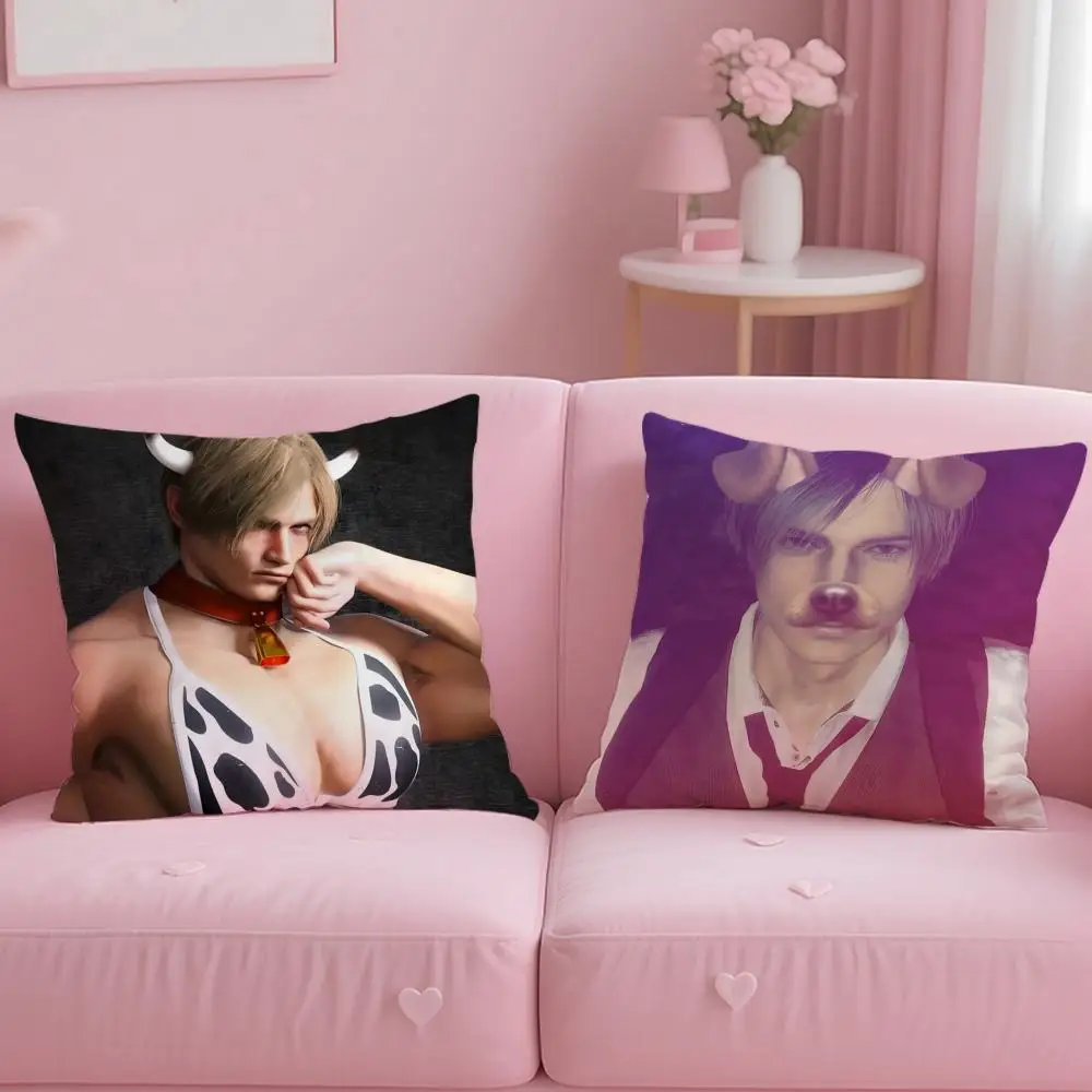 العضلات ليون K-Kennedys غطاء الوسادة قصيرة أفخم الطباعة على الوجهين المنزل آلة قابل للغسل في كيس وسادة الشتاء الدافئ