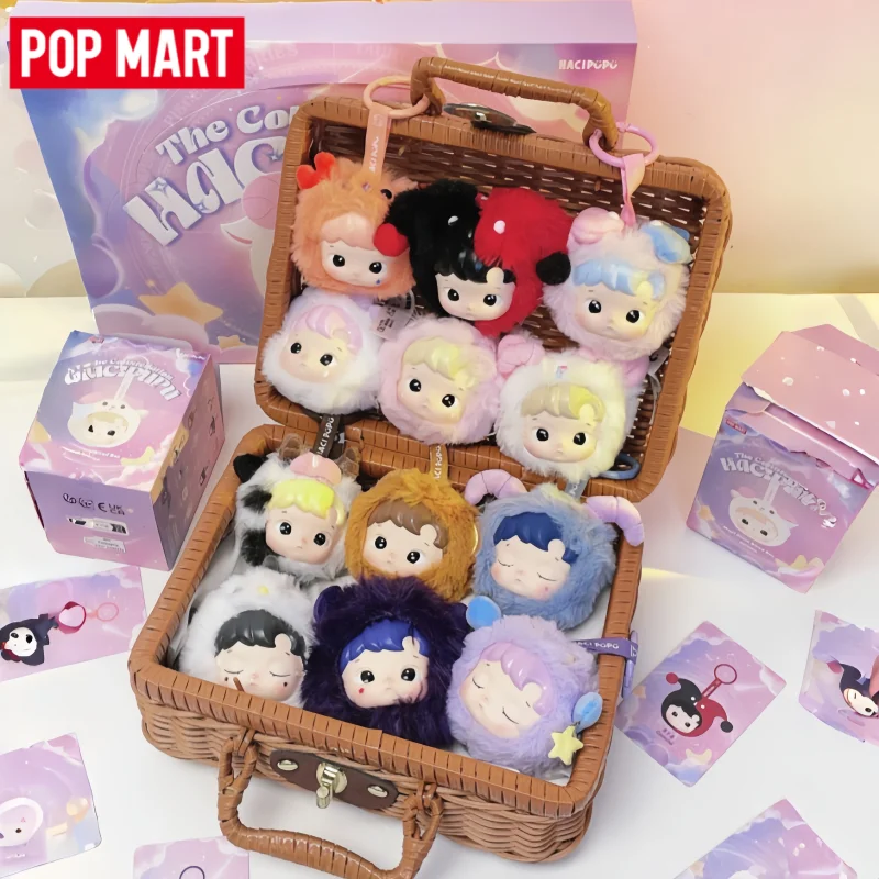 Auf Lager POP MART HACIPUPU The Constellation Series-Vinyl Blind Box Mystery Box Ornamente Figuren Wohndekor Desktop-Modell