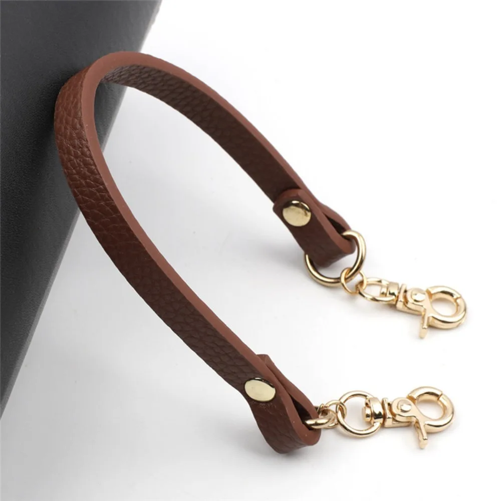 New Fashion PU Leather Bag Replacement Strap Detachable Core Stitching Shoulder Bag Strap Handbag Band Handle Bag