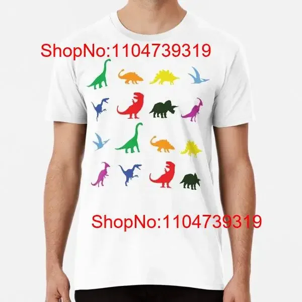 

Забавный узор динозавра, черный фон от S до 5XL, сделанный в Австралии, США, футболка, винтажная, растянутая, стильная, универсальная, с графикой