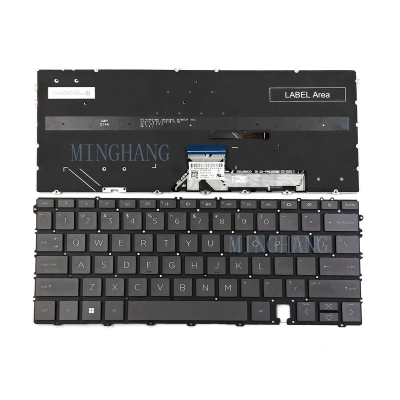 

Клавиатура для ноутбука HP Spectre x360 14-EF 14-EF0013DX 14-EF2013DX с подсветкой, раскладка US