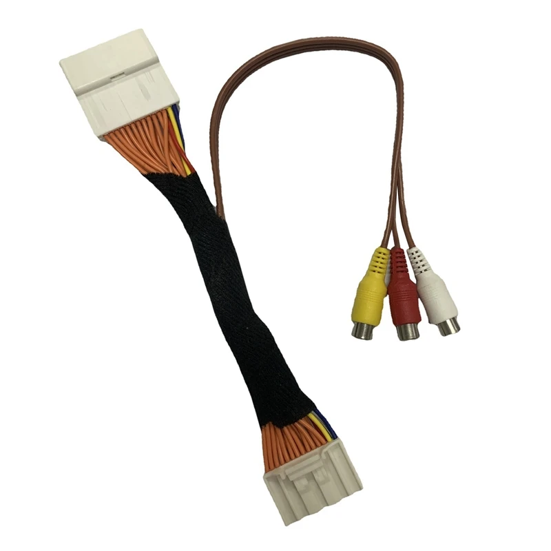 

28 Pin AV Video Audio Cable For Lexus For Renault For Dacia For Vauxhall For Opel