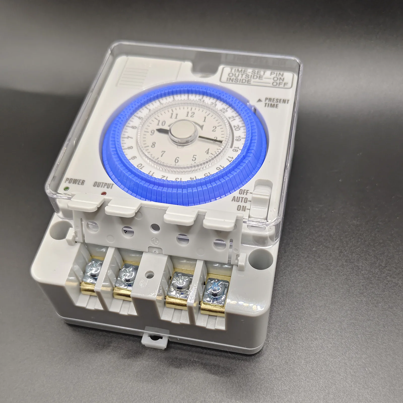 

Mechanical Kitchen Timer White 48Vac/Dc Portable Analog Countdown Timer For Baking Cooking Eggs Cakes Compact Manual