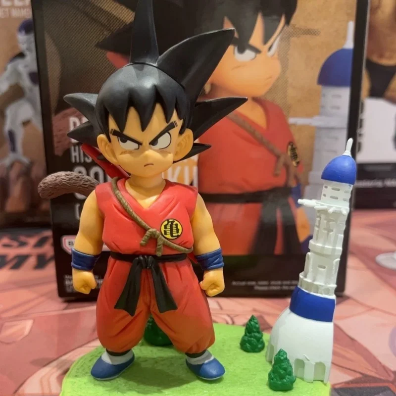 

Bandai оригинал в наличии Banpresto Dragon Z Ball историческая коробка 4, фигурка Super Saiyan Little Goku, модель гаража, совершенно новая в штучной упаковке