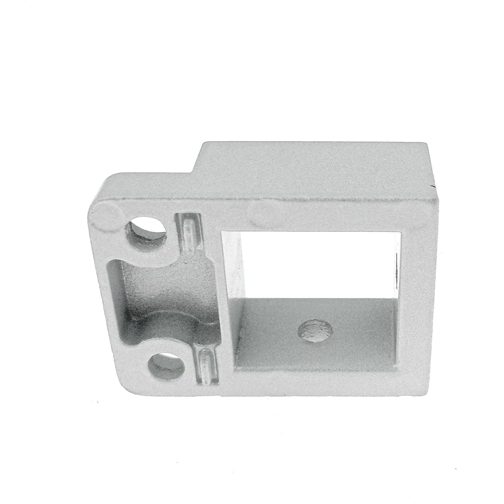 2pc Aluminum 3D Printer Parts Profile 3030 4040 Fixed Base Connection Block Support Foot Flange  Base Square Foot Single Double