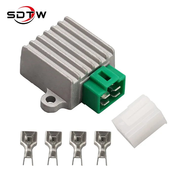SDTW repuestos para motocicleta JOG90 JOG50 MBK JOG 50 90 50CC 90CC 2T 99-03 4 pines 100CC BWS 100 BWS100 rectificador regulador de voltaje