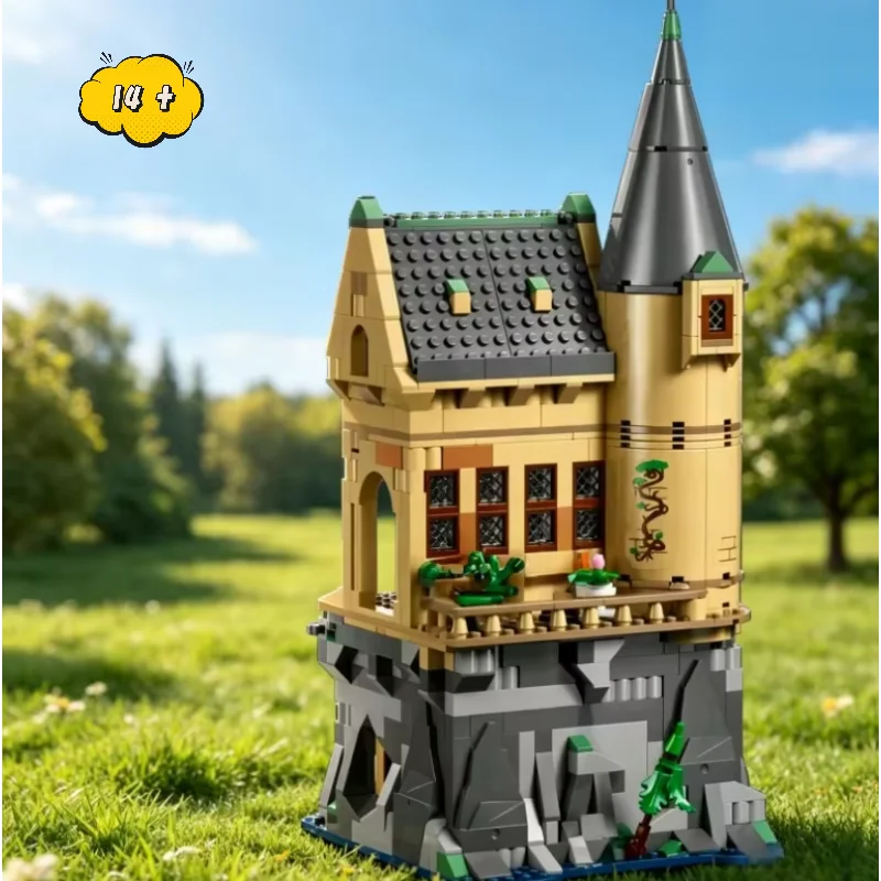 

In Stock Arrival 907pcs Hospital Wing Hogwarts Castle Magic Theme Building Blocks Assembly Toy For Adults Birthday Gifts