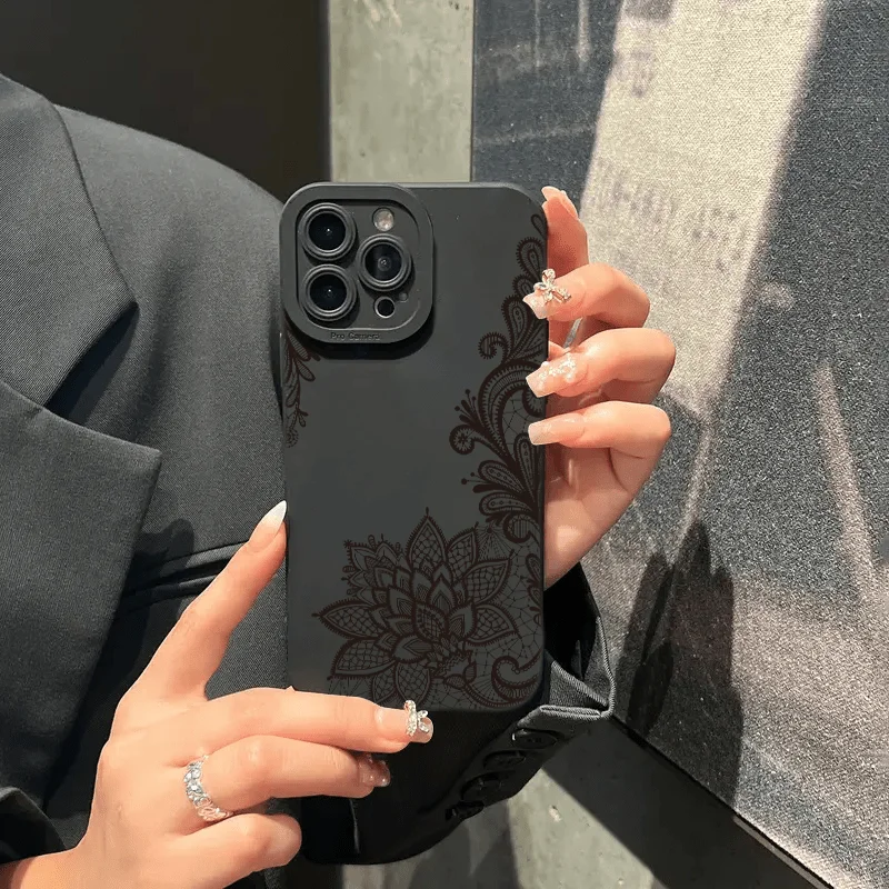 Luxury Lotus Flower Soft Case for Samsung A16 A56 A36 A55 A54 A35 A15 A52 A53 A34 A33 S26 S25 Ultra S23 S22 Plus S24 FE Covers