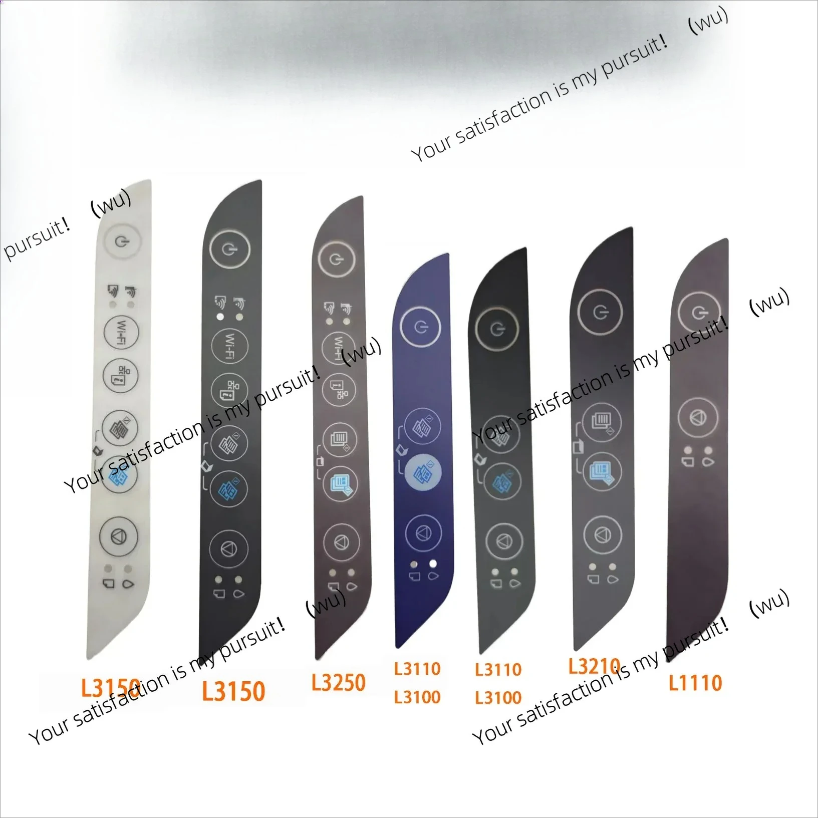

1PCS compatible Button Stickers for Epson 3250 3150 3210 3100 3110 1110 L3210 panel button sticker