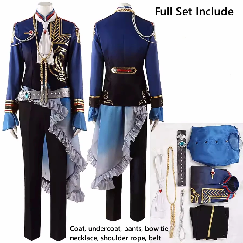 

Sakuma Rei Cosplay Suit Ensemble Stars Anime Undead Trip Handsome Clothes Women Men Role Play Clothing Halloween Party Suit