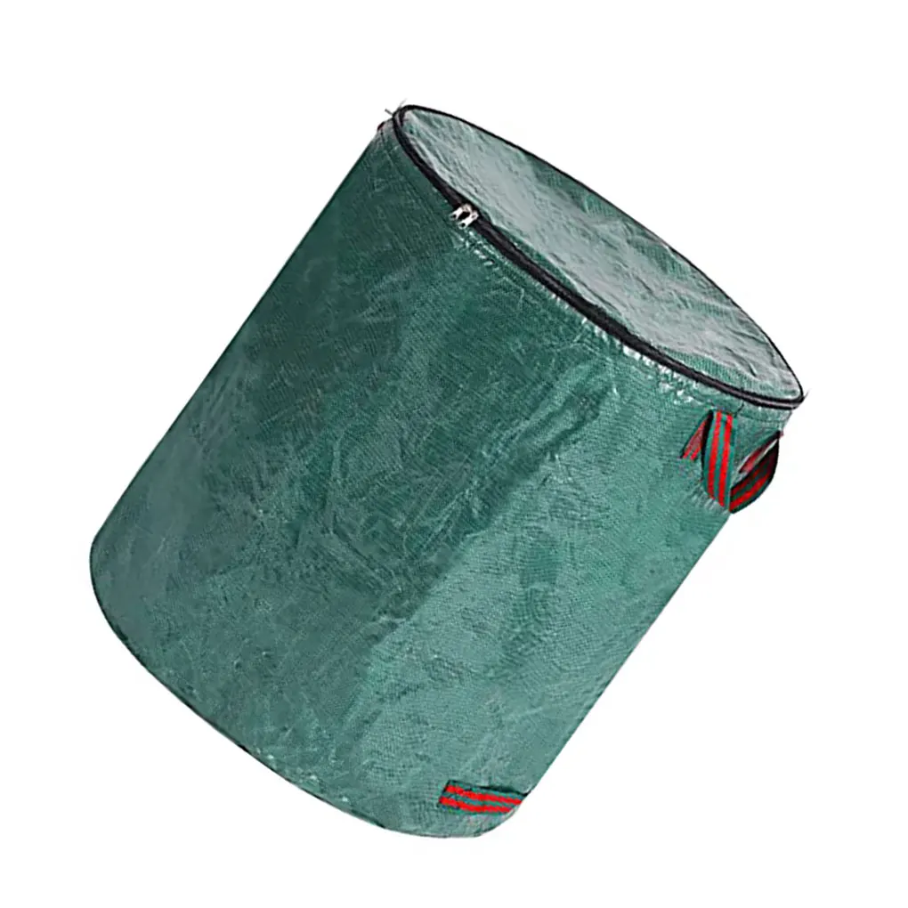 PP Garden Waste Leaf Bag Heavy Duty Fabric For Easy Loading Recyclability Garden Waste Bag