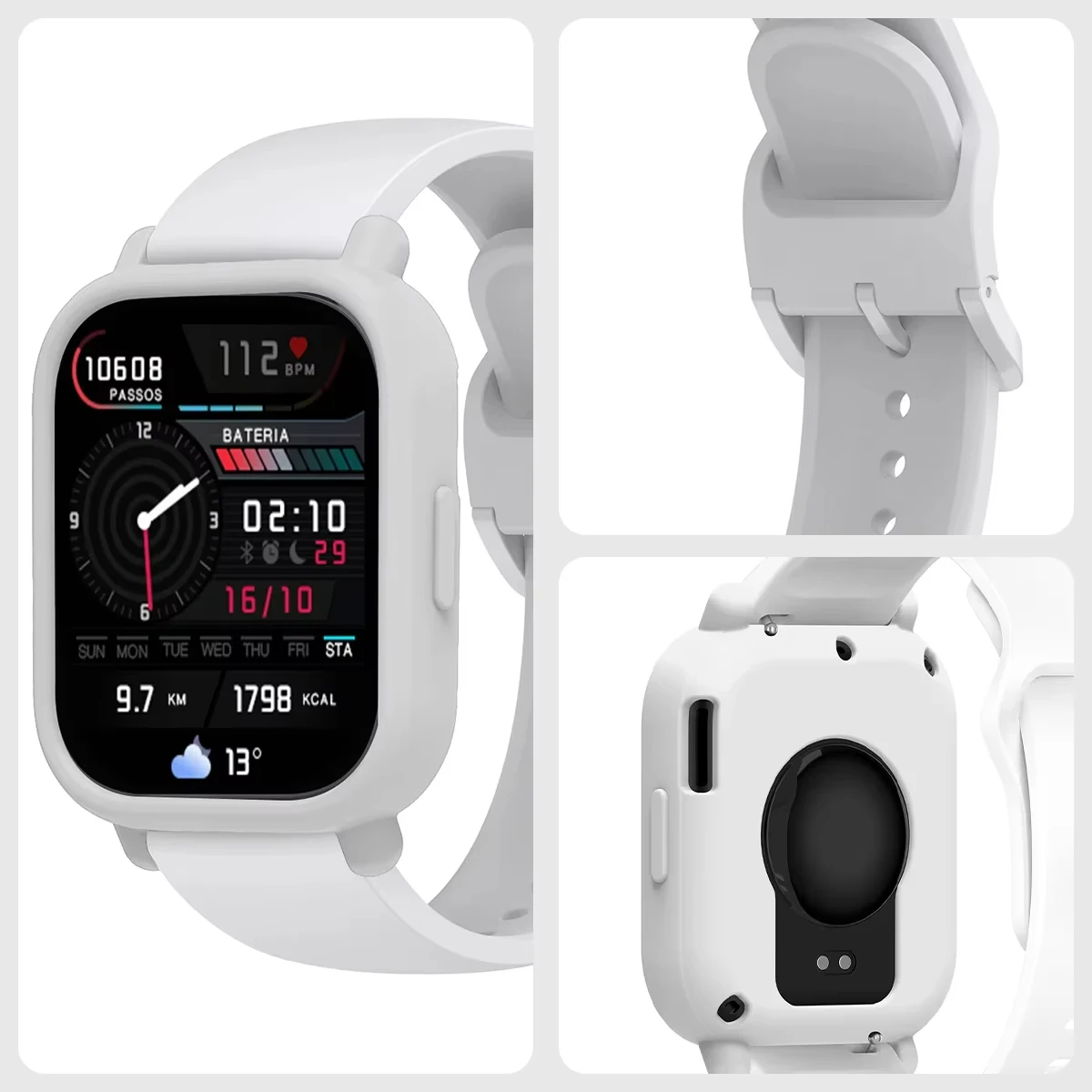 Original Silikonarmband+Hülle für Xiaomi Redmi Watch 5 Active Smartwatch Armband Sportarmband Correa Redmi Watch 5 Lite Armbänder – Detail 3