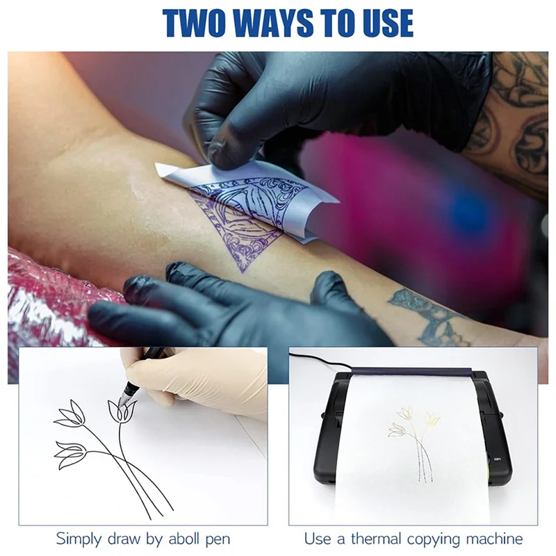 

EF-Tattoo Stencil Paper 40 Sheets Transfer Paper Thermal Stencil Paper A4 Size Stencil Paper For Tattooing Printer
