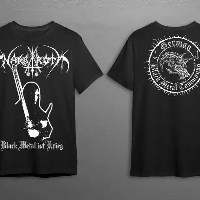 Nargaroth Black Metal Band Black Metal Ist Krieg T-Shirt S-2XL