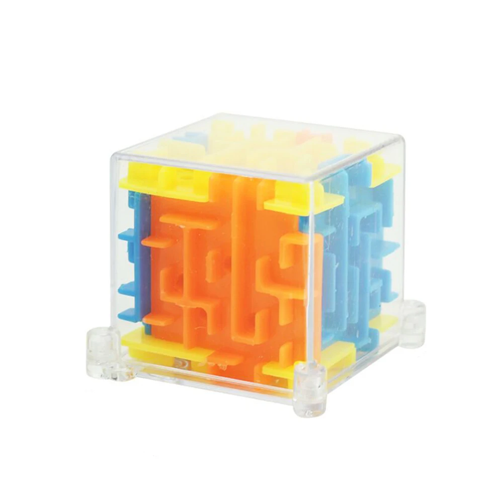 Educational For Kids Plastic Brain Teaser Game Stress Relief Gift Children'S Day Birthday Award Maze Maze