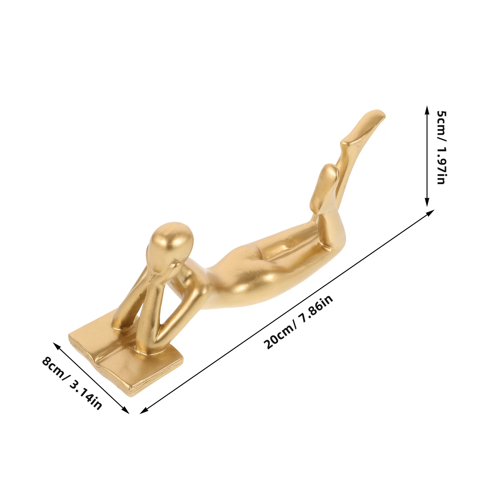 레진 독서자 조각상 추상 예술 조각 미니멀리스트 홈 데코 거실 서재 사무실 테이블 센터피스 레진 독서자