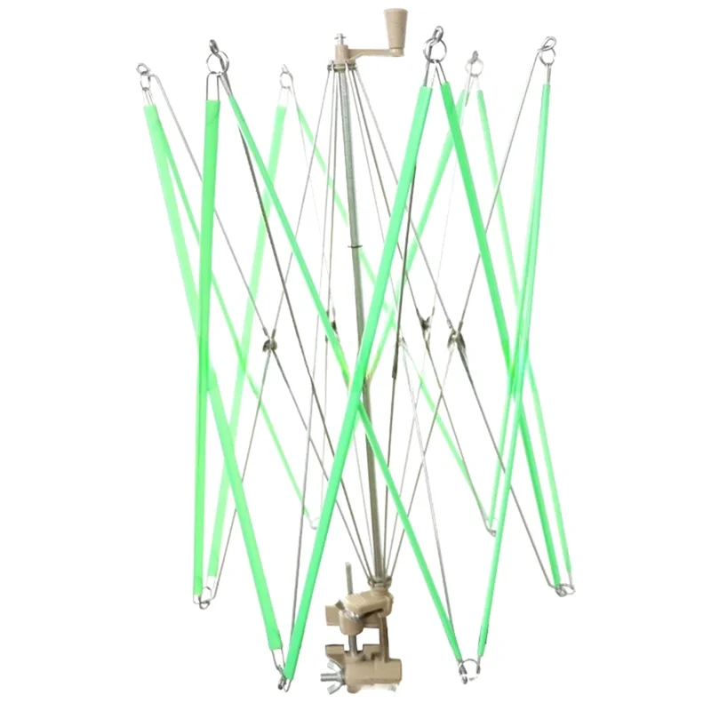 【Flash Sale】Winding Tool Umbrella Stand Weaving Tool Winding Machine Manual Winder Yarn Winding Rack Winder Hand-Knitting Craft